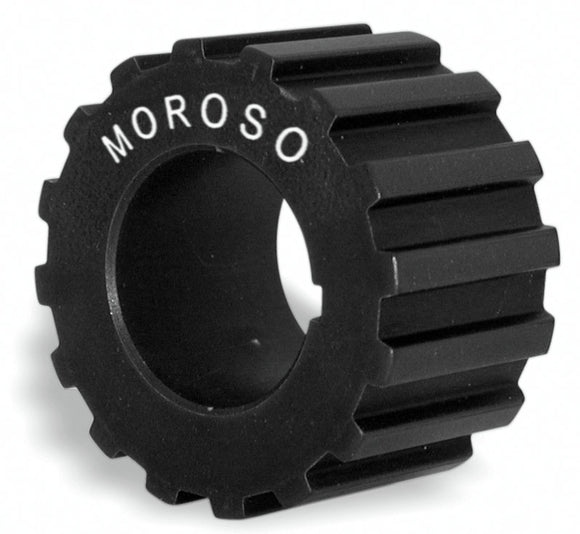 Moroso Crankshaft Pulley - Gilmer Style - 3/8in Pitch x 1in Wide - 16 Tooth