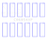 King Engine Bearings BMW 95 M3 S50830 (Size STD) Performance Rod Bearing Set