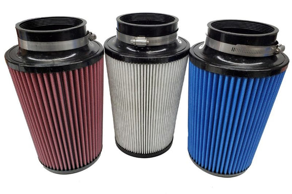 JLT S&B Power Stack Air Filter 4.5in x 9in - Red Oil