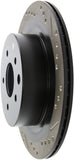 StopTech 06-07 350Z / 05-07 G35 / 06-07 G35X SportStop Slotted & Drilled Rear Left Rotor