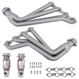 BBK 2010-15 Camaro Ls3/L99 1-7/8 Full-Length Headers W/ High Flow Cats (Titanium Ceramic)
