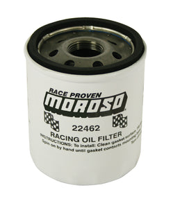 Moroso 97-06 Early GM LS 13/16in Thread 3-1/2in Tall Oil Filter - Racing