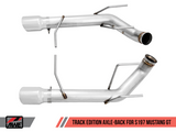 AWE Tuning S197 Mustang GT Axle-Back Exhaust - Track Edition (Chrome Silver Tips)