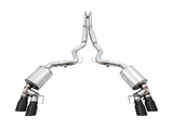AWE Tuning 2018+ Ford Mustang GT (S550) Cat-Back Exhaust - Touring Edition (Quad Diamond Black Tips)