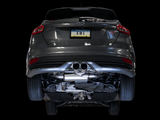 AWE Tuning Ford Focus ST Touring Edition Cat-Back Exhaust - Resonated - Chrome Silver Tips