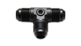 Vibrant -8AN to -8AN Male Tee Adapter Fitting with 1/8in NPT Port