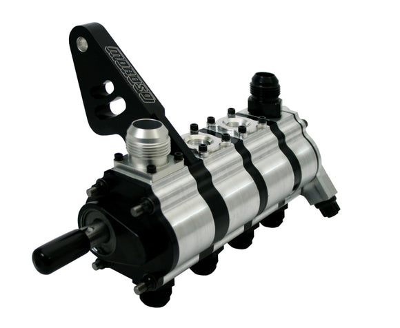 Moroso T3 Series Dragster 4 Stage Dry Sump Oil Pump - Tri-Lobe - Left Side - 1.200 Pressure