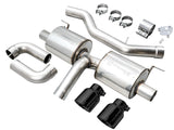 AWE 19-23 BMW 330i / 21-23 BMW 430i Base G2X Touring (Excl. Conv) Axle-Back Exhaust - Diamond Black