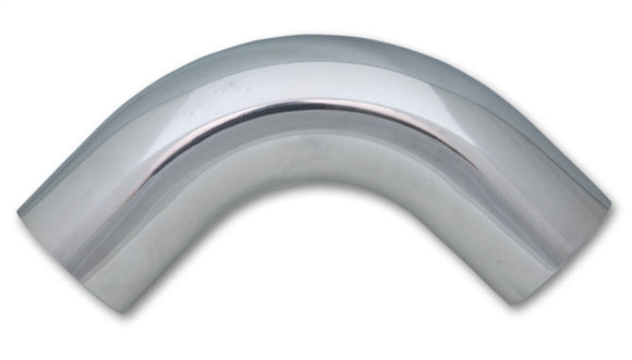 Vibrant .75in OD Universal Aluminum Tubing (90 Degree Bend) - Polished