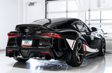 AWE Tuning 2020 Toyota Supra A90 Non-Resonated Touring Edition Exhaust - 5in Diamond Black Tips