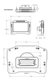 ECUMASTER ADU5 ADVANCED DISPLAY UNIT REV.2, IP65