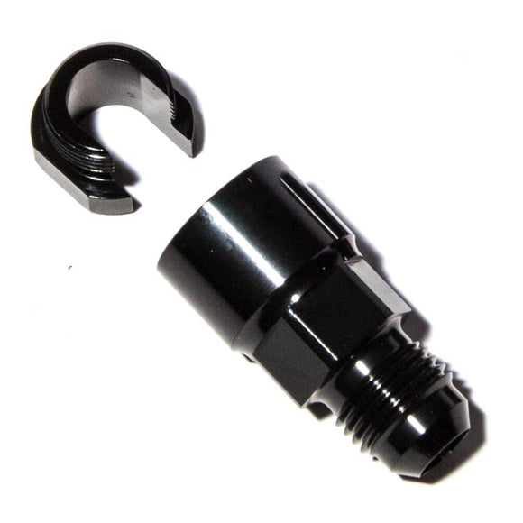 3/8 QUICK RELEASE TO -6 AN MALE ADAPTER