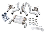 AWE Tuning BMW F8X M3/M4 Track Edition Cat-Back Exhaust - Diamond Black Tips