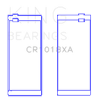 King Engine Bearings 97-07 Ford 2.5L/2.9L/3.0L (Size STD) Rod Bearing Set