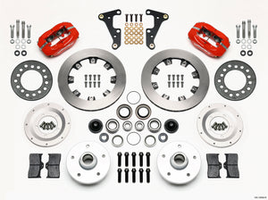 Wilwood Forged Dynalite Front Kit 11.75in Red 41-55 Cadillac