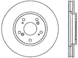 StopTech 91-96 Acura NSX Cryo Slotted Rear Right Sport Brake Rotor