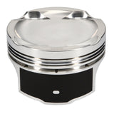JE Pistons - Set of 4 Mitsubishi 4B11T 90.0mm Bore -9.5 Dome Asymmetrical FSR Pistons - Set of 4