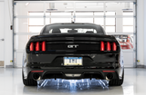 AWE Tuning S550 Mustang GT Cat-Back Exhaust - Track Edition (Diamond Black Tips)