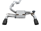 AWE Tuning Ford Focus RS SwitchPath Cat-Back Exhaust - Chrome Silver Tips