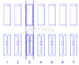 King Engine Bearings BMW B58B30A (Size 0.25 Oversized) Main Bearing Set