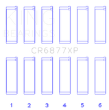 King Engine Bearings BMW S54B32 (Size .026) Connecting Rod Bearings (Set of 6)