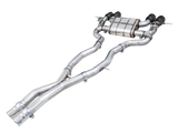 AWE Tuning SwitchPath Cat-Back Exhaust for BMW G8X M3/M4 - Diamond Black Tips