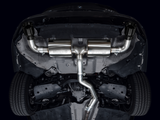AWE 19-23 BMW 330i / 21-23 BMW 430i Base G2X Touring (Excl. Conv) Axle-Back Exhaust - Diamond Black