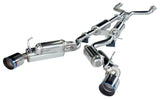 HKS 08-13 Infiniti G37 Coupe Dual Hi-Power Ti Tip Catback Exhaust (SUS304 NO COATING)