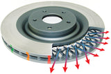 DBA 5000 Series Left Hand Standard Replacement Rotor ONLY (w/ Replacement NAS Lock Nuts)