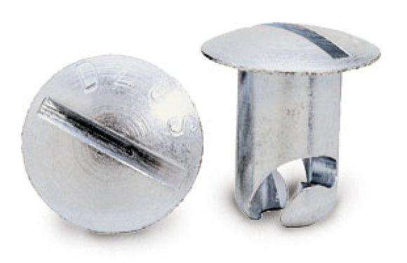 Moroso Quick Fastener - Oval Head - 7/16in x .450in - Steel - 10 Pack