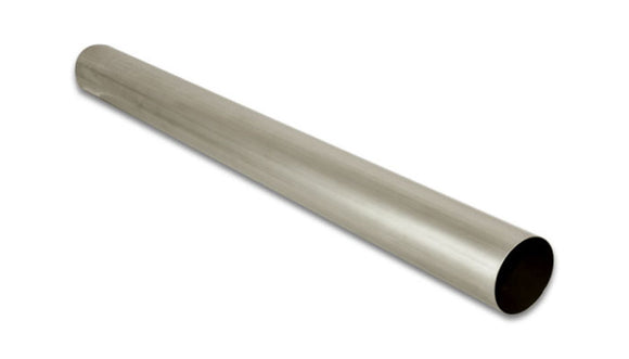 Vibrant 1.5in OD Titanium Straight Tube - 1 Meter Long