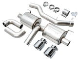 AWE Tuning 19-23 BMW 330i / 21-23 BMW 430i Base G2X Touring Axle-Back Exhaust - Chrome Silver