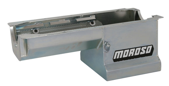Moroso Dart/Rocket Small Block (May Require Cross-Member Mod) Wet Sump 7qt 8.25in Steel Oil Pan