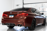 AWE Tuning 18-19 BMW M5 (F90) 4.4T AWD SwitchPath Axle-Back Exhaust - Diamond Black Tips