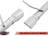 AWE Tuning S197 Mustang GT Axle-Back Exhaust - Track Edition (Chrome Silver Tips)