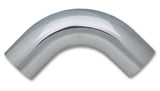 Vibrant 3in O.D. Universal Aluminum Tubing (90 degree bend) - Polished