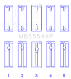 King Engine Bearings Toyota 3SGTE (Size 0.25mm) Performance Main Bearing Set