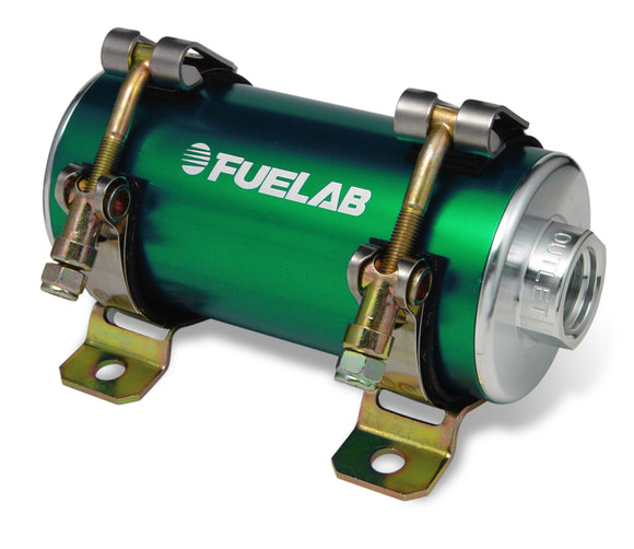 Fuelab Prodigy High Flow Carb In-Line Fuel Pump - 1800 HP - Green