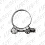 MBRP Universal 2.5in Barrel Band Clamp - Stainless (NO DROPSHIP)