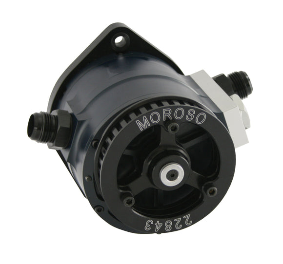 Moroso Large Style 4 Vane Vacuum Pump w/Adjustable Mounting Bracket