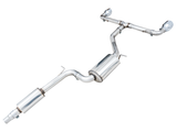 AWE Tuning 2022 VW GTI MK8 Touring Edition Exhaust - Chrome Silver Tips