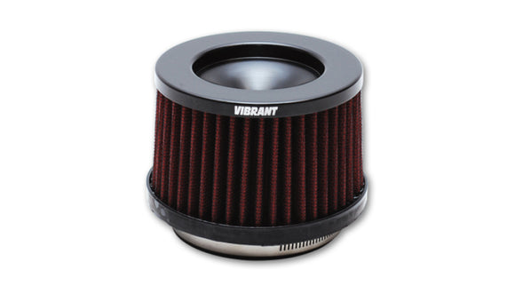 Vibrant The Classic Perf Air Filter 4.75in O.D. Cone x 3-5/8in Tall x 5in inlet I.D. Turbo Outlets