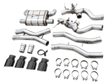 AWE Tuning SwitchPath Cat-Back Exhaust for BMW G8X M3/M4 - Diamond Black Tips