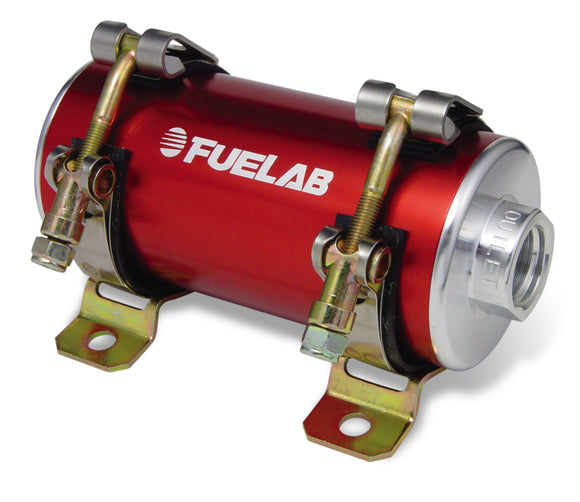 Fuelab Prodigy High Pressure EFI In-Line Fuel Pump - 1000 HP - Red