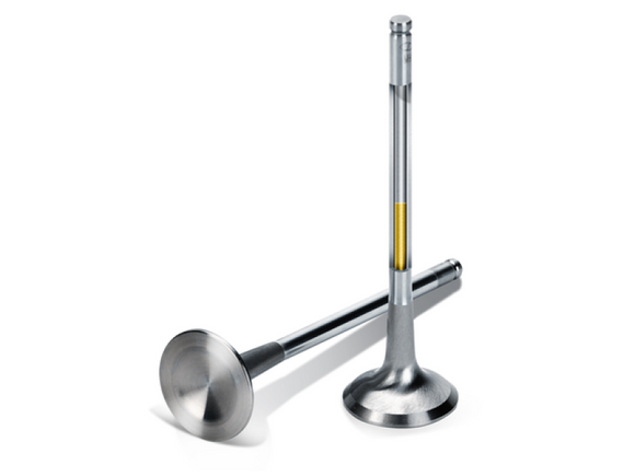 Supertech Mitsubishi 4G63/4G63T Sodium Filled Inconel Exhaust Valve - +1mm OS - Single (D/S Only)
