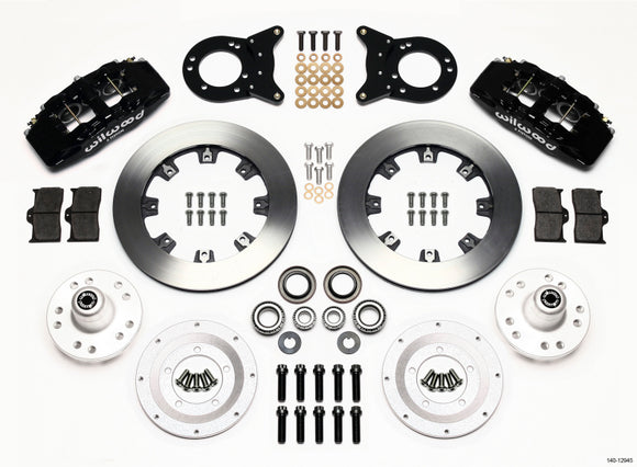 Wilwood Dynapro 6 Front Hub Kit 12.19in 1970-1973 Mustang Disc & Drum Spindle