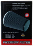 Airaid Universal Air Filter - Cone 3 1/2 x 6 x 4 5/8 x 6 w/ Short Flange