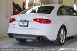 AWE Tuning Audi B8.5 S4 3.0T Track Edition Exhaust - Diamond Black Tips (102mm)